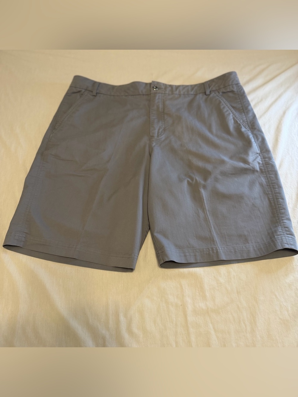 Puma Men's Lightweight Grey Gulf Shorts Size 38